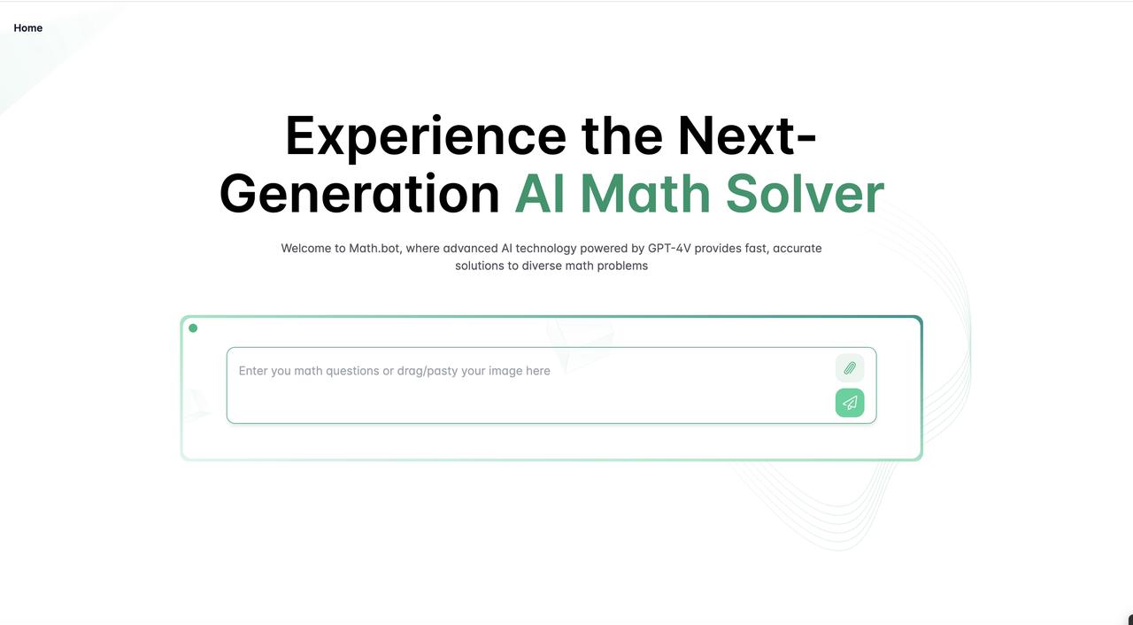 AI Math GPT Solver Online Powered by GPT-4o | Math Bot4589